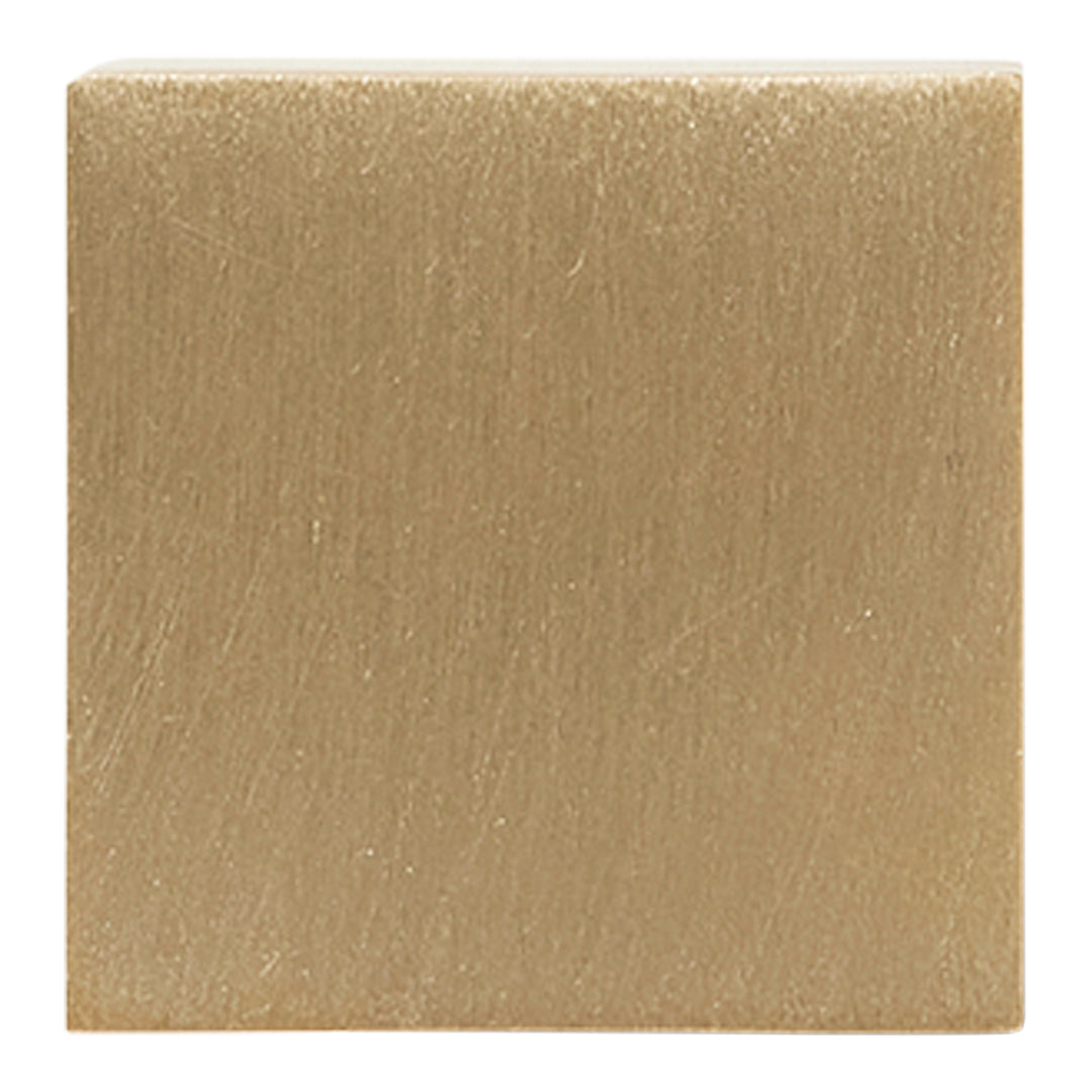 Textured gold square with a subtle sheen, perfect for decorative or craft projects.