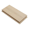 Light natural wood shelf with a smooth finish and subtle grain pattern, perfect for modern decor.