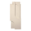 Beige abstract wall art with curved and linear patterns, perfect for modern home decor. Ideal for minimalist aesthetics.