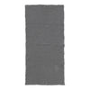 Gray and white checkered pattern textile with a textured finish, perfect for home decor or dining.