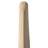 Natural wood rolling pin with a smooth, light finish and tapered end, perfect for baking.