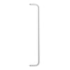 Sleek, shiny white linear design with a smooth finish, perfect for modern decor.