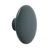 Elegant dark green, glossy surface with subtle wood grain pattern, perfect for modern decor accents.
